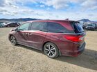 2018 Honda Odyssey Elite Maroon vin: 5FNRL6H91JB046380