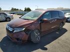 2019 Honda Odyssey Elite Burgundy vin: 5FNRL6H91KB022551