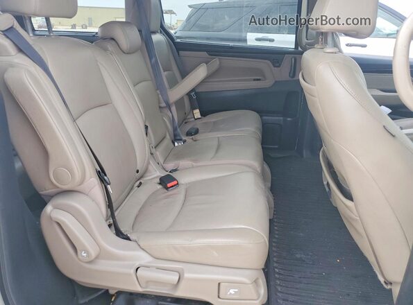 5FNRL6H91KB050804 2019 HONDA ODYSSEY Белый Вид задней части салона