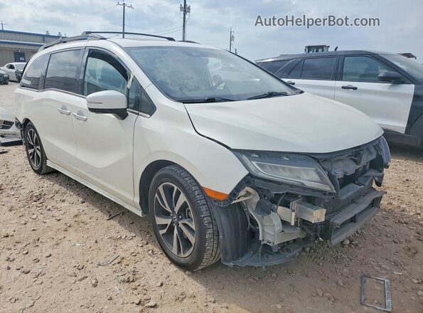 5FNRL6H91KB050804 2019 HONDA ODYSSEY Белый Передняя правая четверть