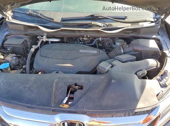 5FNRL6H91KB102738 2019 HONDA ODYSSEY Silver Engine compartment view