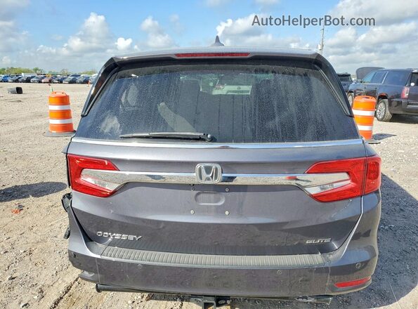 5FNRL6H91KB102738 2019 HONDA ODYSSEY Silver Rear view