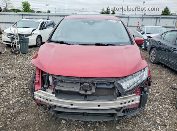5FNRL6H91NB022778 2022 HONDA ODYSSEY Красный Вид спереди