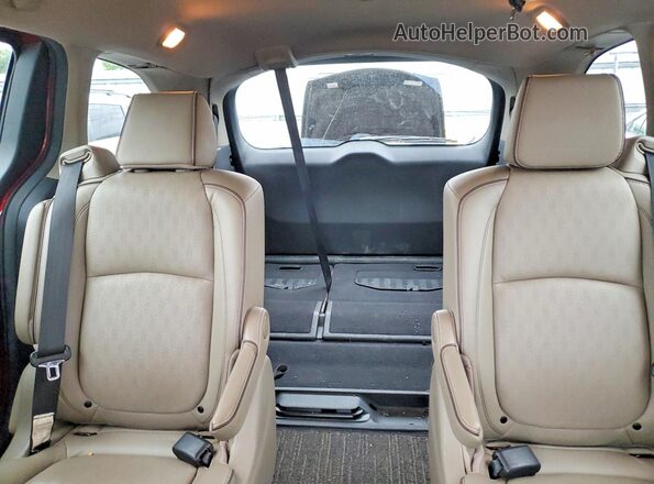 5FNRL6H91NB022778 2022 HONDA ODYSSEY Красный Вид задних сидений