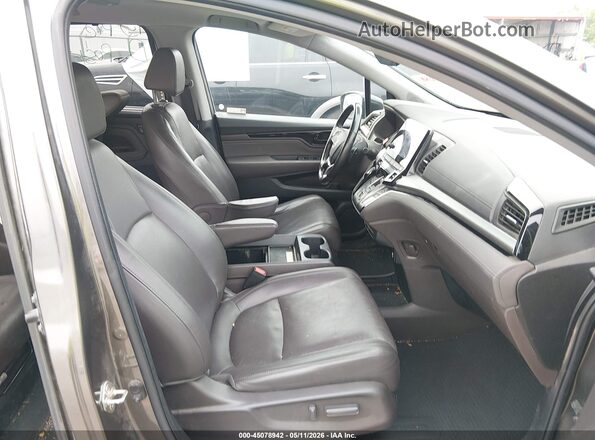 5FNRL6H92KB060502 2019 HONDA ODYSSEY Серый Вид салона спереди