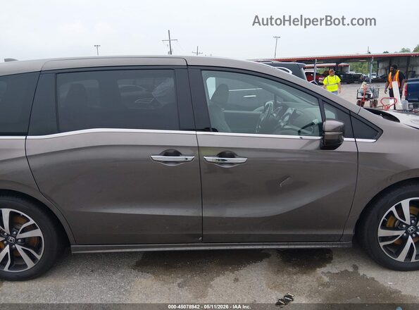 5FNRL6H92KB060502 2019 HONDA ODYSSEY Серый Вид щитка приборов