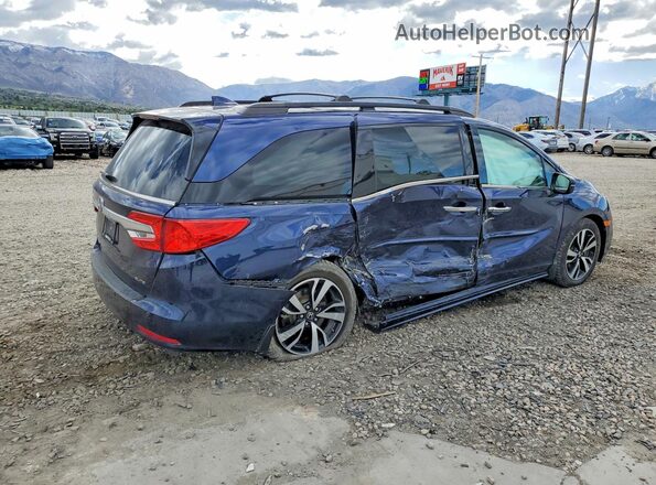 5FNRL6H92LB022852 2020 HONDA ODYSSEY Синий Задняя правая четверть