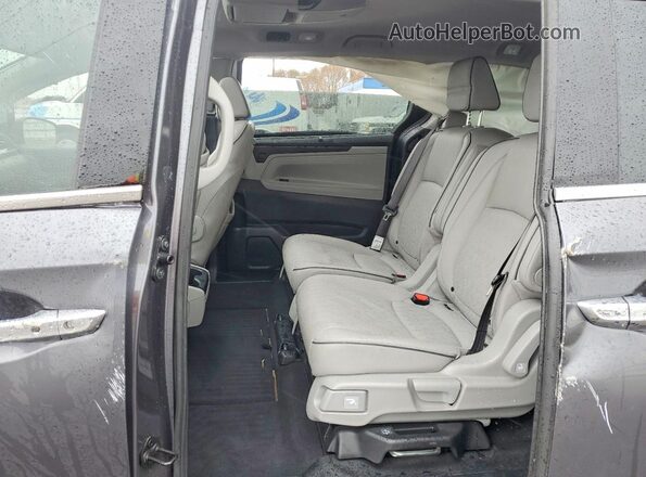 5FNRL6H92PB056764 2023 HONDA ODYSSEY Серый Вид задней части салона