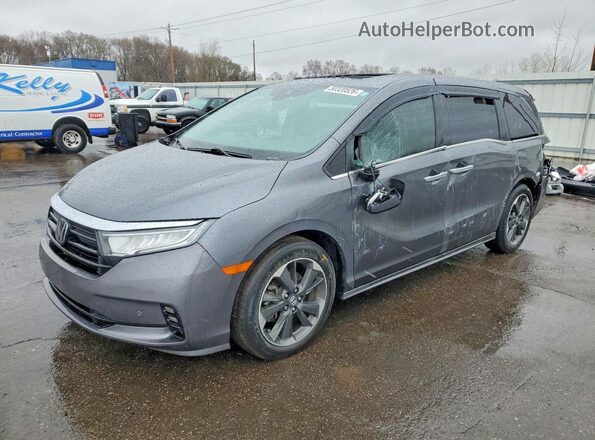 5FNRL6H92PB056764 2023 HONDA ODYSSEY Серый Передняя левая четверть