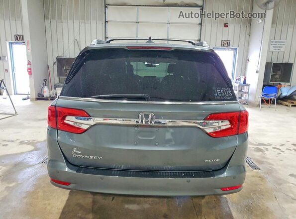 5FNRL6H93JB010092 2018 HONDA ODYSSEY Серый Вид сзади