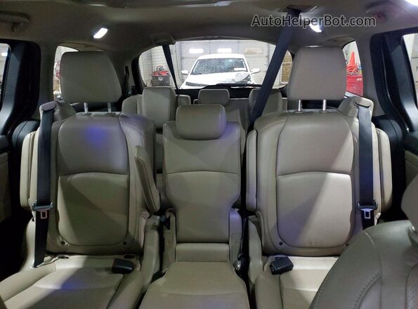 5FNRL6H93JB010092 2018 HONDA ODYSSEY Серый Вид задних сидений