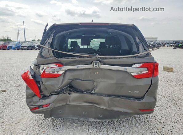 5FNRL6H93JB049197 2018 HONDA ODYSSEY Серый Вид сзади