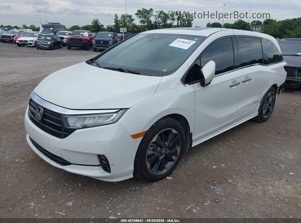 5FNRL6H93MB003213 2021 HONDA ODYSSEY Белый Передняя левая четверть