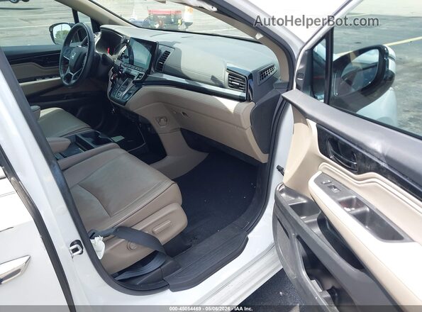 5FNRL6H93NB006162 2022 HONDA ODYSSEY Белый Вид салона спереди