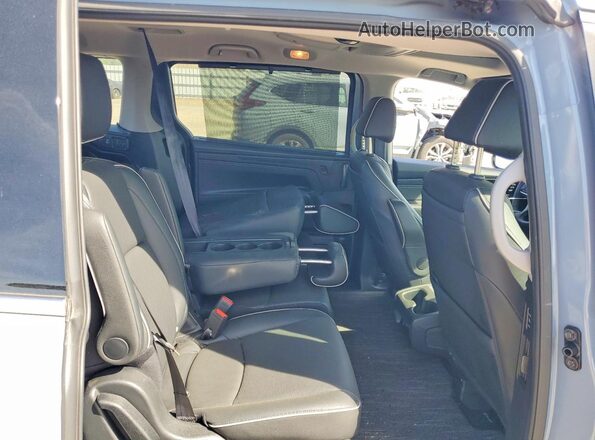 5FNRL6H93RB001159 2024 HONDA ODYSSEY Blue Widok wnętrza z tyłu
