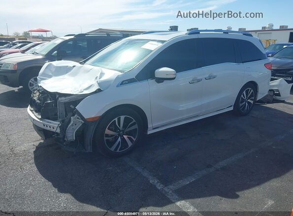 5FNRL6H94LB012193 2020 HONDA ODYSSEY White Передня ліва чверть