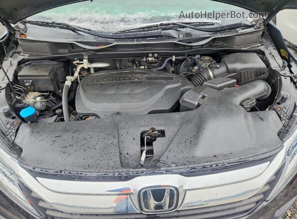 5FNRL6H95JB023362 2018 HONDA ODYSSEY Черный Вид подкапотного пространства