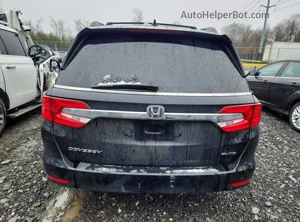 5FNRL6H95JB023362 2018 HONDA ODYSSEY Черный Вид сзади