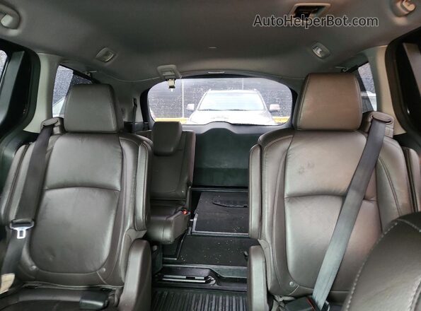 5FNRL6H95JB023362 2018 HONDA ODYSSEY Черный Вид задних сидений