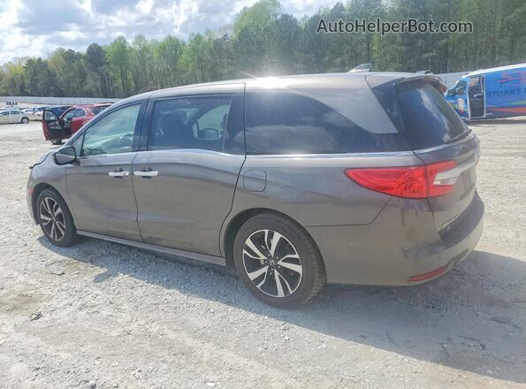 5FNRL6H95JB042025 2018 HONDA ODYSSEY Серый Задняя левая четверть