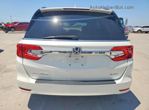5FNRL6H95JB091922 2018 HONDA ODYSSEY White უკანა ხედი