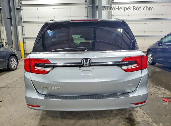 5FNRL6H95MB000863 2021 HONDA ODYSSEY Серый Вид сзади