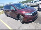 2021 Honda Odyssey Elite Бордовый vin: 5FNRL6H95MB016304