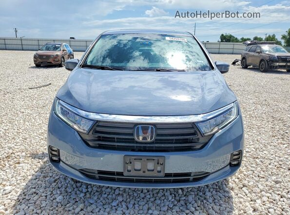 5FNRL6H95PB053874 2023 HONDA ODYSSEY Gray Widok z przodu