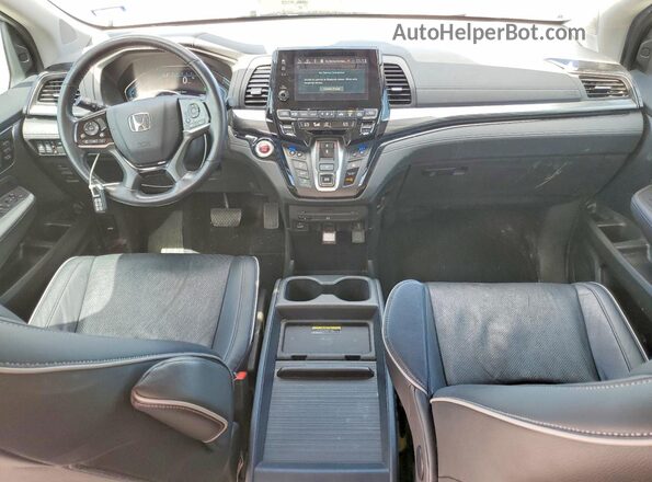 5FNRL6H95PB053874 2023 HONDA ODYSSEY Gray Widok deski rozdzielczej