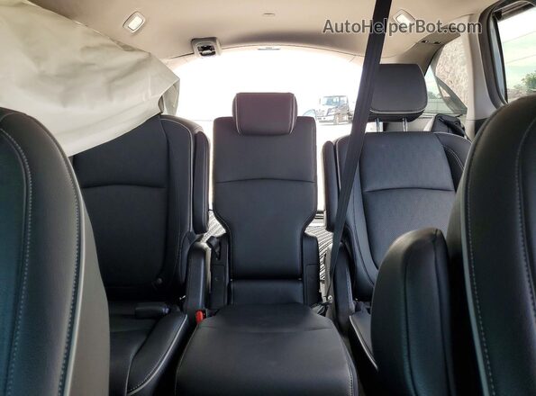 5FNRL6H95PB053874 2023 HONDA ODYSSEY Gray Widok tylnych siedzeń