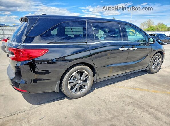 5FNRL6H95RB041081 2024 HONDA ODYSSEY Black Задня права чверть