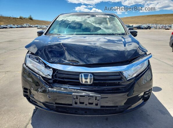 5FNRL6H95RB041081 2024 HONDA ODYSSEY Black Вид спереду