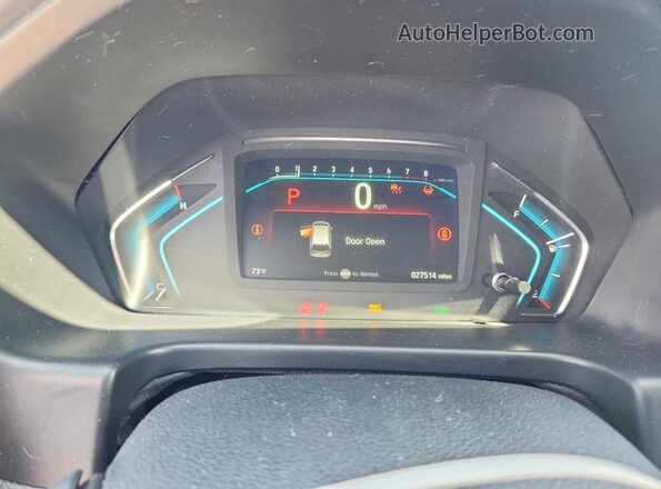 5FNRL6H95RB041081 2024 HONDA ODYSSEY Black Вид щитка приладів