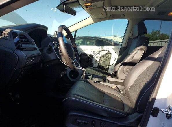 5FNRL6H95SB049283 2025 HONDA ODYSSEY White Widok wnętrza z przodu