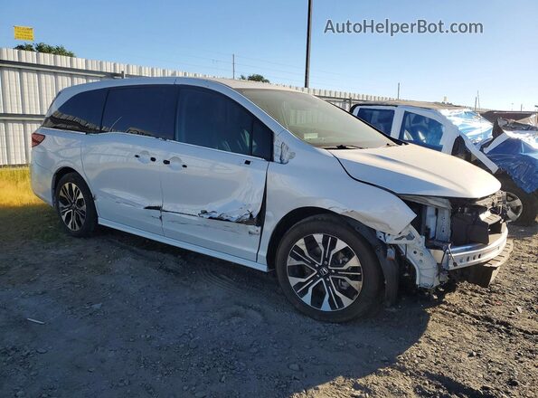 5FNRL6H95SB049283 2025 HONDA ODYSSEY White Przód prawy