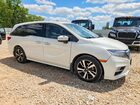 2018 Honda Odyssey Elite White vin: 5FNRL6H96JB022642