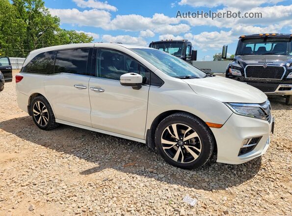 5FNRL6H96JB022642 2018 HONDA ODYSSEY White Передня права чверть