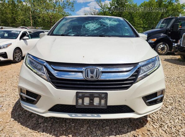 5FNRL6H96JB022642 2018 HONDA ODYSSEY White Вид спереду