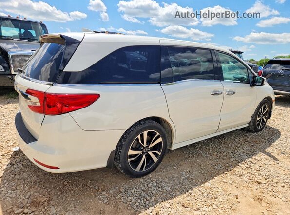 5FNRL6H96JB022642 2018 HONDA ODYSSEY White Задня права чверть