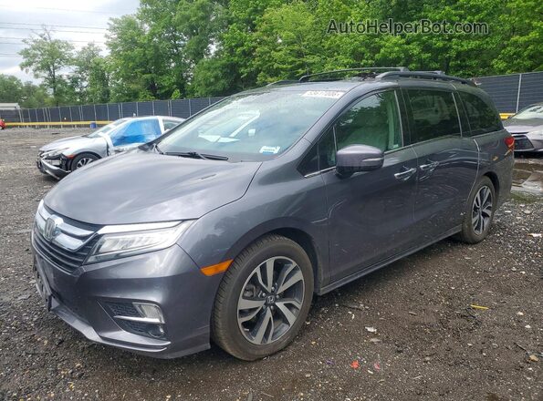 5FNRL6H96LB023843 2020 HONDA ODYSSEY Gray Передня ліва чверть