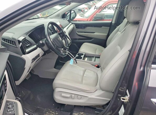 5FNRL6H96LB023843 2020 HONDA ODYSSEY Gray Вид салону спереду