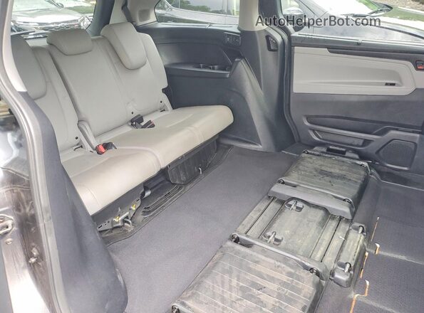 5FNRL6H96LB023843 2020 HONDA ODYSSEY Gray Вид задньої частини салону