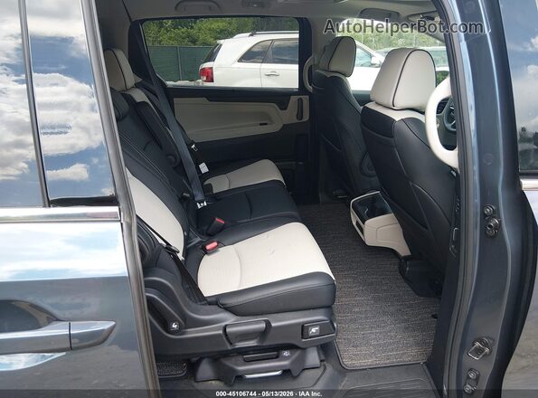 5FNRL6H96SB053794 2025 HONDA ODYSSEY Gray Widok naklejki z numerem VIN