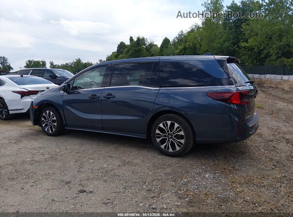 5FNRL6H96SB053794 2025 HONDA ODYSSEY Gray Widok wnętrza z tyłu