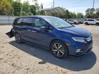 2018 Honda Odyssey Elite Синий vin: 5FNRL6H97JB059747