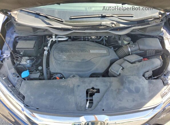 5FNRL6H97JB059747 2018 HONDA ODYSSEY Синий Вид подкапотного пространства