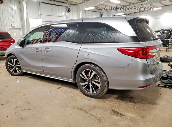 5FNRL6H97KB106714 2019 HONDA ODYSSEY Silver Trasero izquierdo