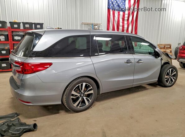 5FNRL6H97KB106714 2019 HONDA ODYSSEY Silver Trasero derecho
