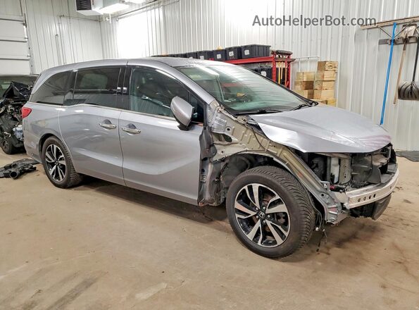 5FNRL6H97KB106714 2019 HONDA ODYSSEY Silver Delantero derecho