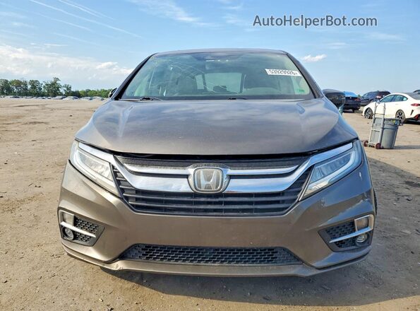 5FNRL6H97LB012589 2020 HONDA ODYSSEY Серый Вид спереди